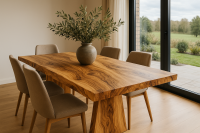 Olivenesszimmertisch 