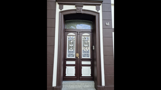 Denkmalgeschützte Haustür